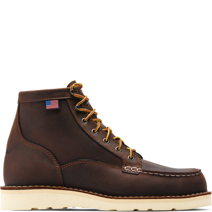 Bull Run Moc Toe 6" Brown Steel Toe 15564