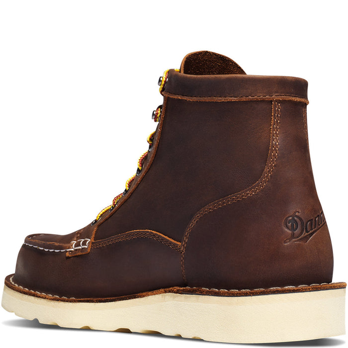 Bull Run Moc Toe 6" Brown Steel Toe 15564