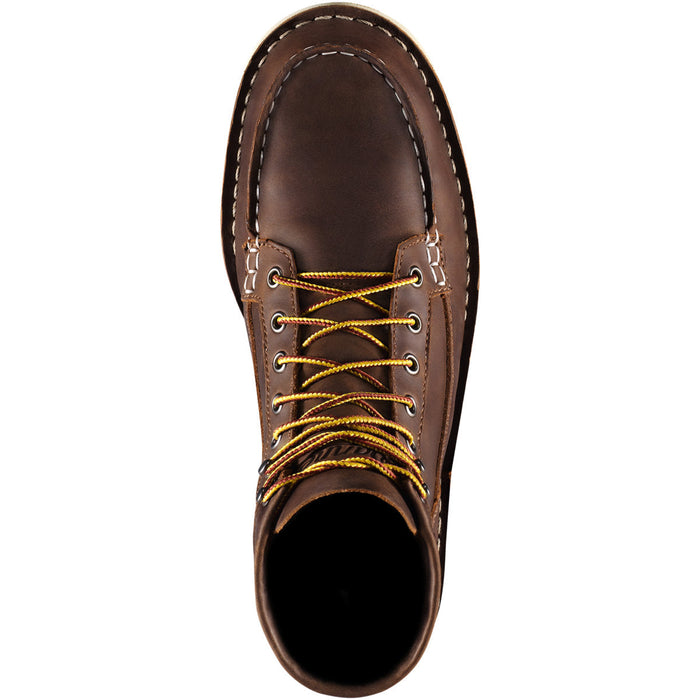 Bull Run Moc Toe 6" Brown Steel Toe 15564