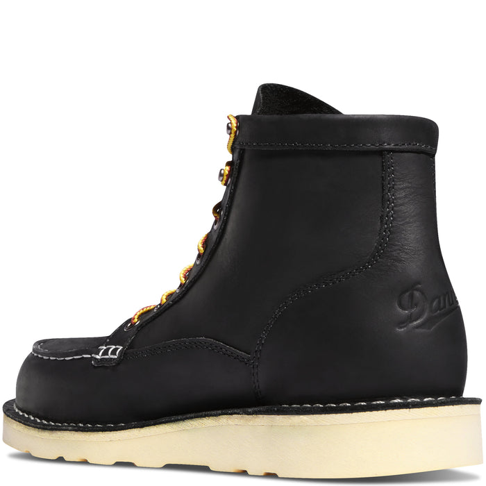 Bull Run Moc Toe 6" Black 15568
