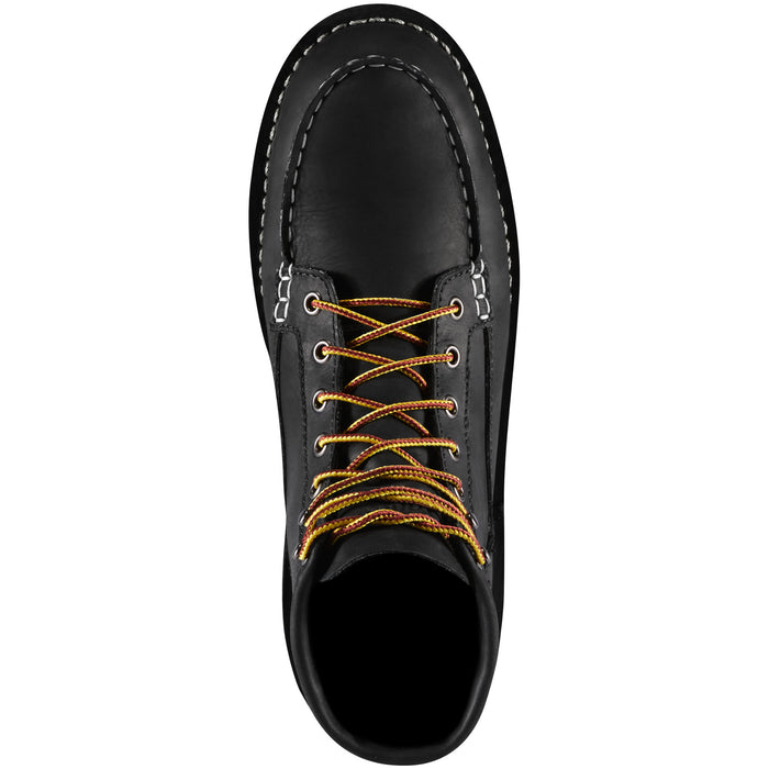 Bull Run Moc Toe 6" Black 15568