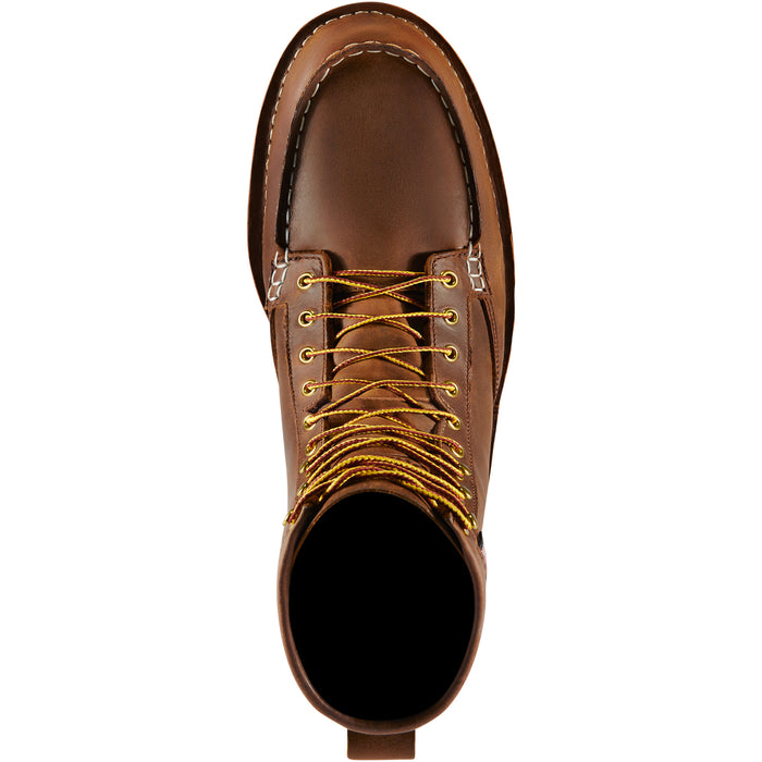 Bull Run 8" Tobacco Moc Toe Steel Toe 15542