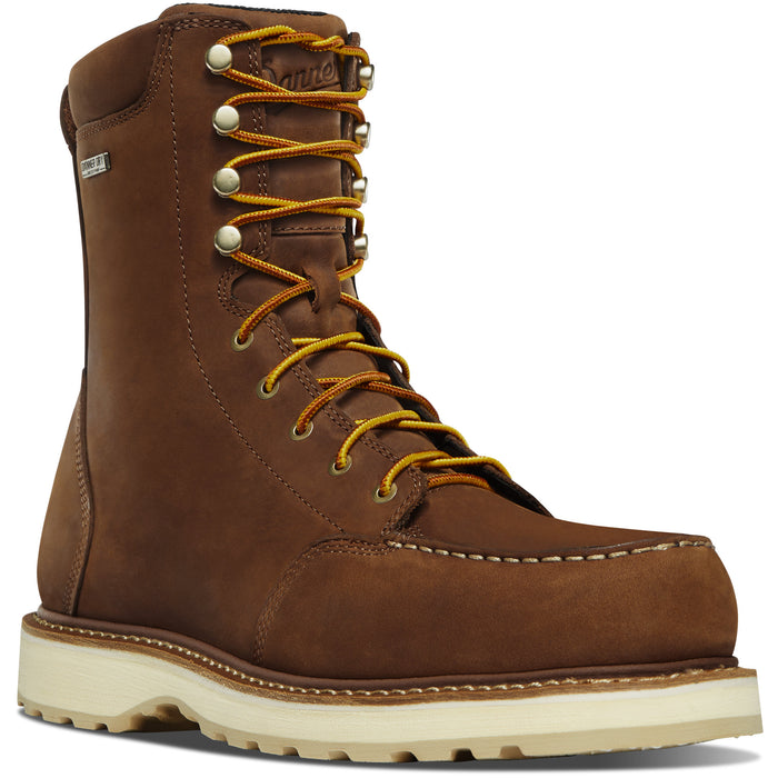 Cedar River Moc Toe 8" Brown Aluminum Toe 14303