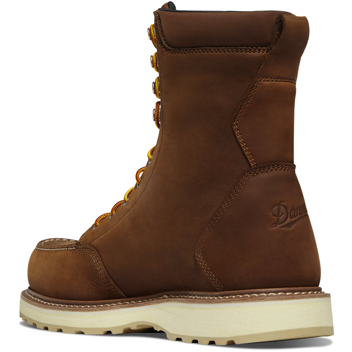 Cedar River Moc Toe 8" Brown Aluminum Toe 14303