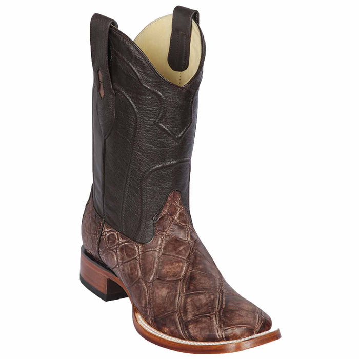Men's Los Altos Alligator Wide Square Toe Boot 8225835