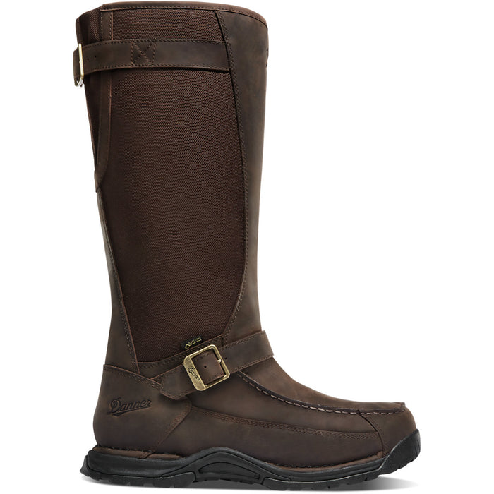 Sharptail Snake Boot 17" Dark Brown 45040