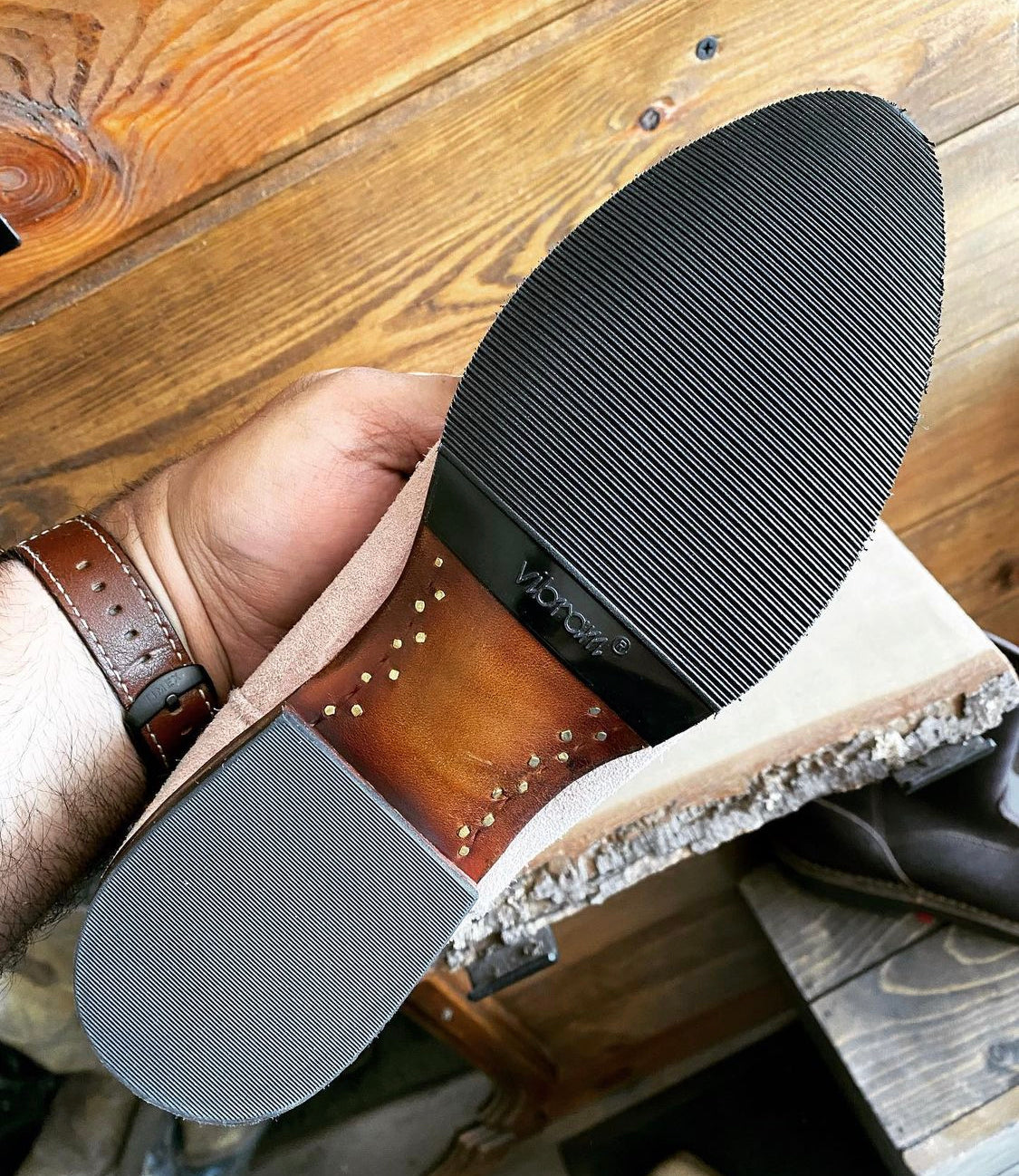 Protector Men Boots Rubber Sole Protector — Manny’s Boots