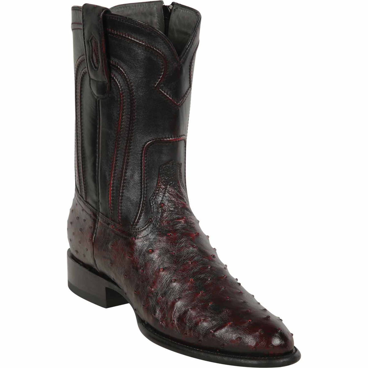 Los Altos Original Ostrich Roper Toe Boots 69Z0318 — Manny’s Boots