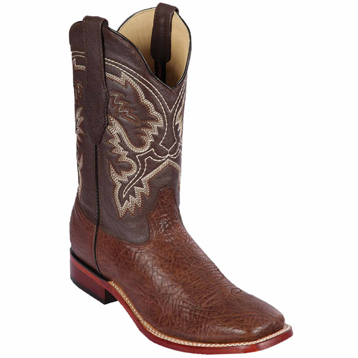 Men's Los Altos Bull Shoulder Wide Square Toe Boot 8223107